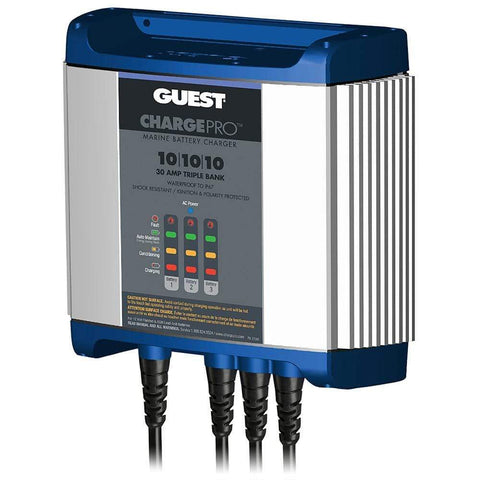 Guest-Marinco Qualifies for Free Shipping Guest On-Board Battery Charger 30a 12v 3-Bank 120v #2731A