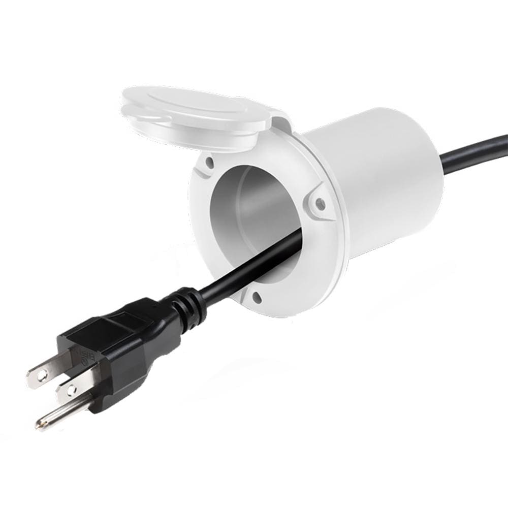 Guest-Marinco Qualifies for Free Shipping Guest White Universal AC Plug Holder #150PHW