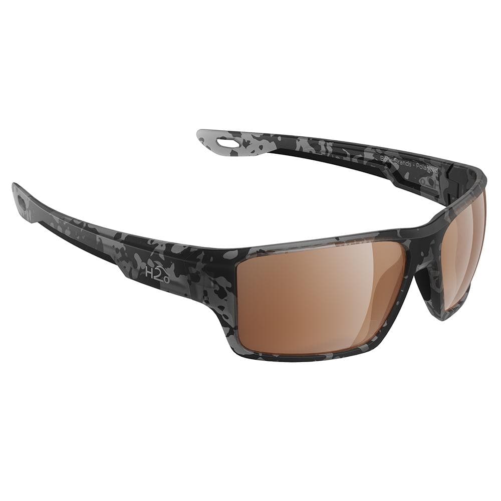 H2Optix Qualifies for Free Shipping H2Optix Ashore Sunglasses Matt Tiger Shark Brown Lens #H2007