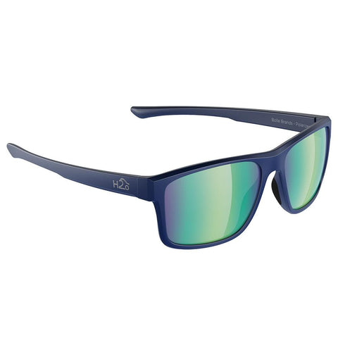 H2Optix Qualifies for Free Shipping H2Optix Coronado Sunglasses Navy-Matte Green Flash #H2033