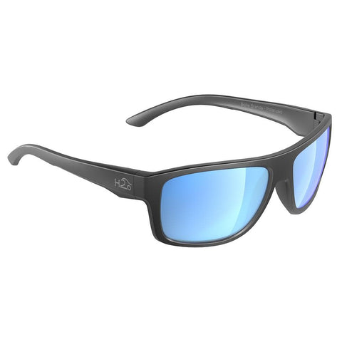 H2Optix Qualifies for Free Shipping H2Optix Grayton Sunglasses Matt Gun Metal Grey Blue #H2025