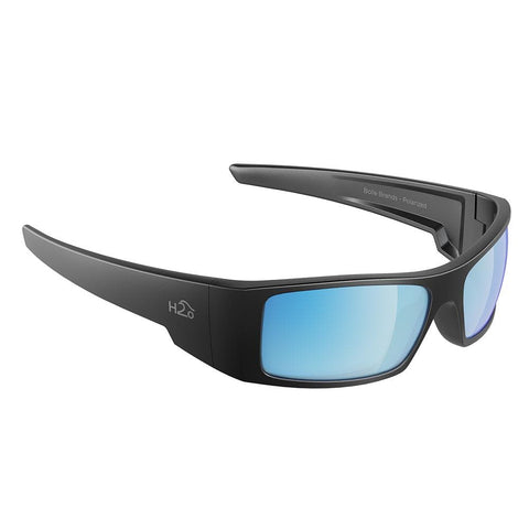 H2Optix Qualifies for Free Shipping H2Optix Waders Sunglasses Matt Gun Metal Grey Blue Flash #H2013