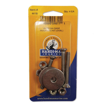 Handi-Man Marine Qualifies for Free Shipping Handi-Man Antenna Base Mounting Kit Oval #461B