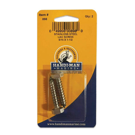 Handi-Man Marine Qualifies for Free Shipping Handi-Man Marine 5/16" x 1-1/2" Lag Screw #898