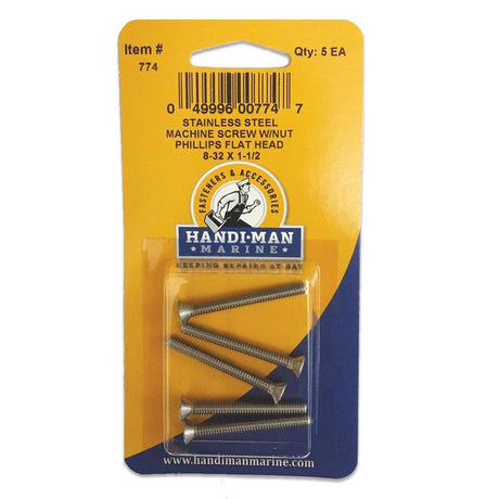 Handi-Man Marine Qualifies for Free Shipping Handi-Man Marine A Machine Screw #774