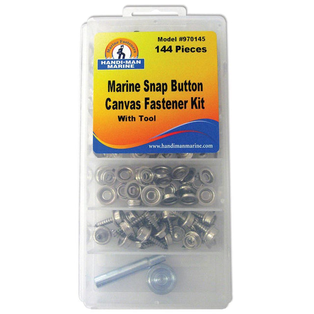 Handi-Man Marine Qualifies for Free Shipping Handi-Man Marine Canvas Fast/Tool Kit 144-pc #970145