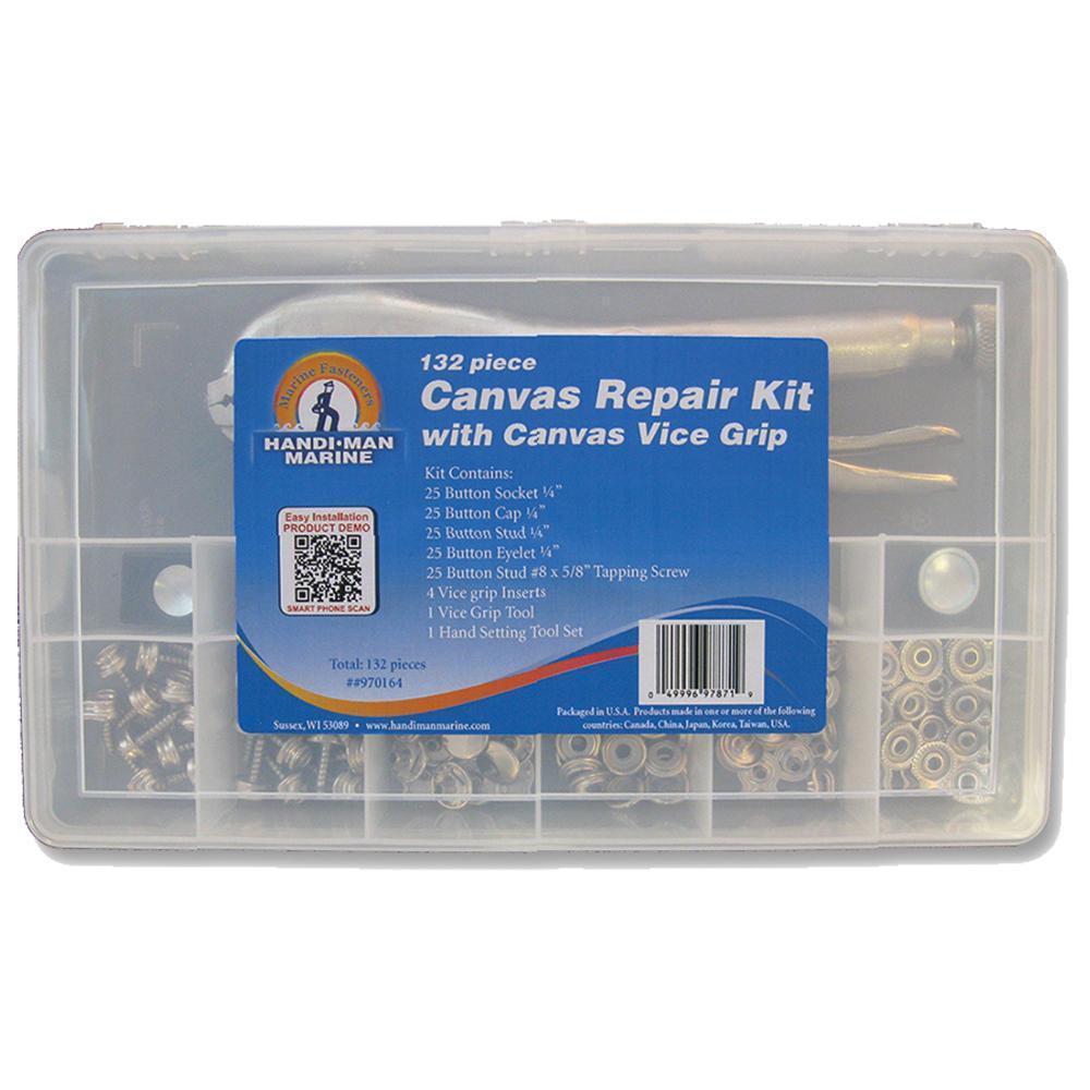 Handi-Man Marine Canvas Kit 132-pc with Vice Grip #970164