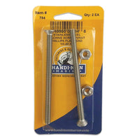 Handi-Man Marine Qualifies for Free Shipping Handi-Man Marine Flat Head Metal Screw Phillips 1/4-20 x 4