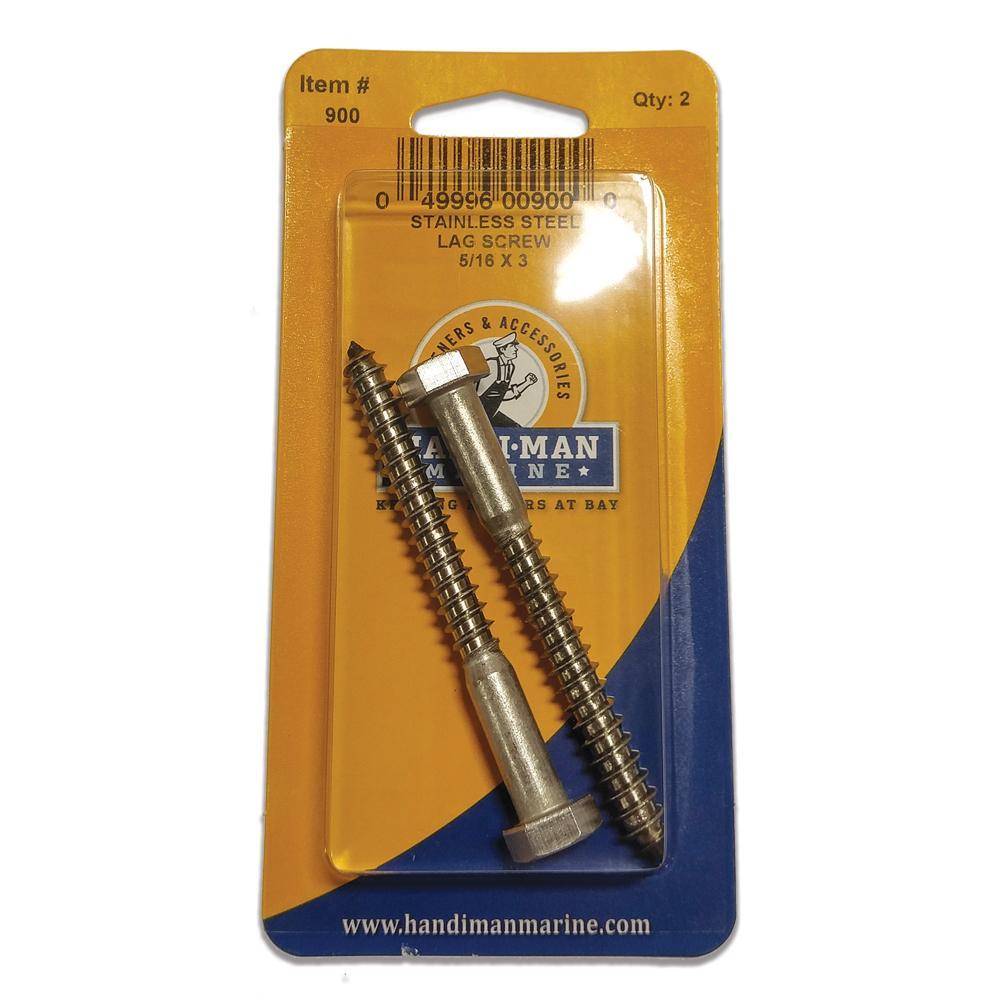 Handi-Man Marine Qualifies for Free Shipping Handi-Man Marine Lag Screw #902