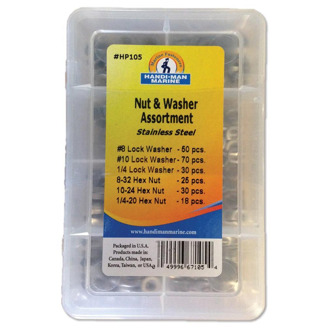 Handi-Man Marine Qualifies for Free Shipping Handi-Man Marine Nut and Washer Kit #HP105