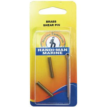 Handi-Man Marine Qualifies for Free Shipping Handi-Man Marine Shear Pin 5/32" x 11/16" Brass #550132