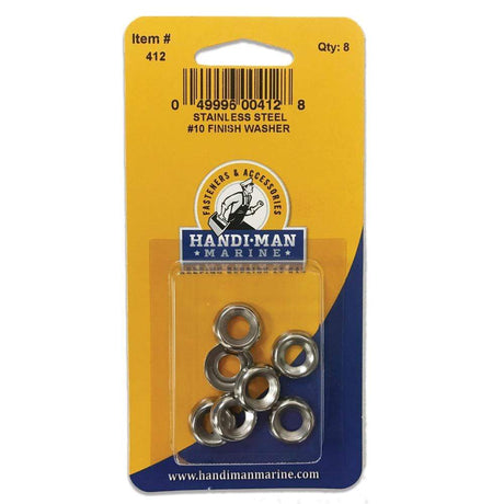 Handi-Man Marine Qualifies for Free Shipping Handi-Man Marine Stainless Finish Washers #10 #412