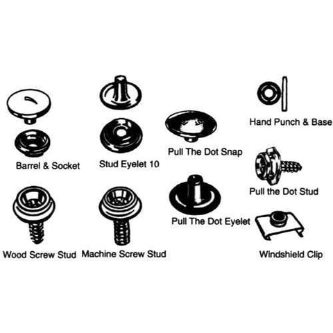 Handi-Man Marine Qualifies for Free Shipping Handi-Man Marine Stud #10-32 Metal Screw 3/8" 5-Bag #560151