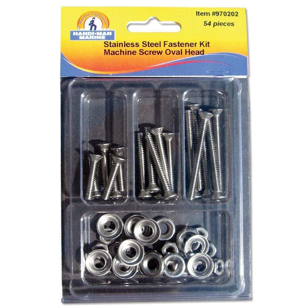 Handi-Man Marine Qualifies for Free Shipping Handi-Man Oval Head Machine Kit 54-pc #970202