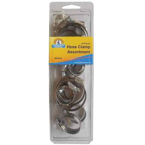 Handi-Man Marine Qualifies for Free Shipping Handi-Man Stainless Hose Clamp Kit 16-pc #970215