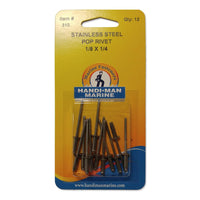 Handi-Man Marine Qualifies for Free Shipping Handi-Man Stainless Pop Rivet #310