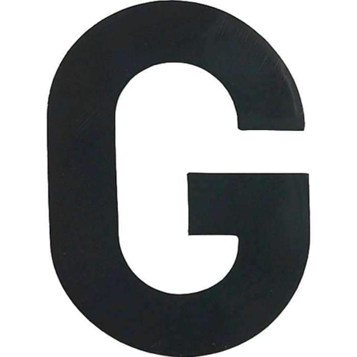 Hardline Products Qualifies for Free Shipping Hardline Products Letter Black B #17301