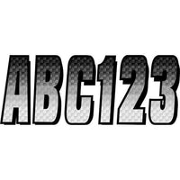 Hardline Products Qualifies for Free Shipping Hardline Products Letter/Number Kit Silver/Black #SIBKG300