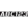 Hardline Products Qualifies for Free Shipping Hardline Products Letter Set Solid White #WHI700EC