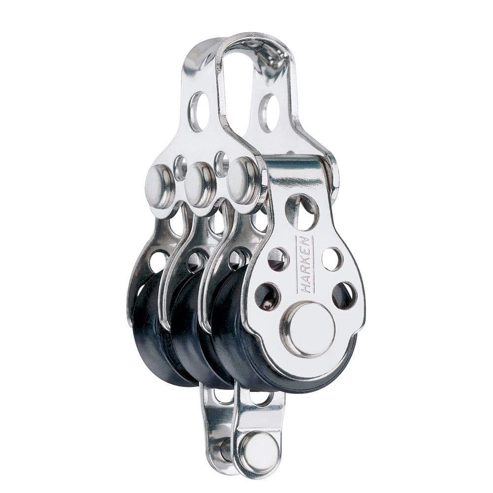 Harken Qualifies for Free Shipping Harken 16mm Triple Block with Becket Fishing #409F