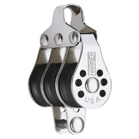 Harken Qualifies for Free Shipping Harken 22mm Triple Micro Block with Becket- Fishing #229F