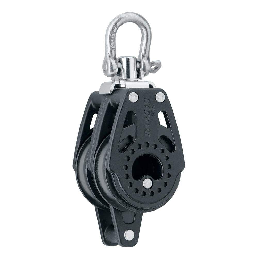 Harken Qualifies for Free Shipping Harken 40mm Carbo Air Double Swivel Block With Becket #2639