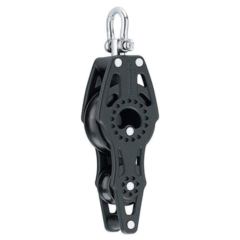Harken Qualifies for Free Shipping Harken 40mm Carbo Air Fiddle Block with Swivel & Becket- #2656F