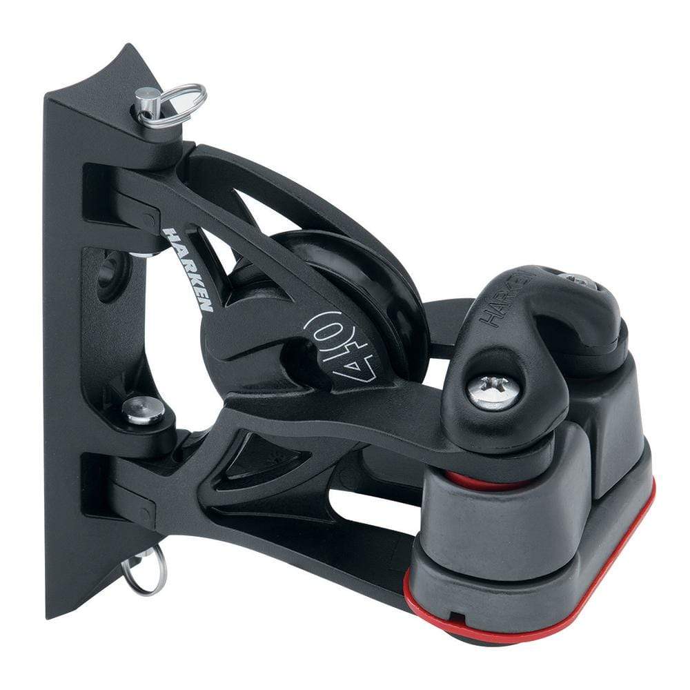 Harken Qualifies for Free Shipping Harken 40mm Carbo Air Pivoting Lead Block with Aluminum Cam #2156