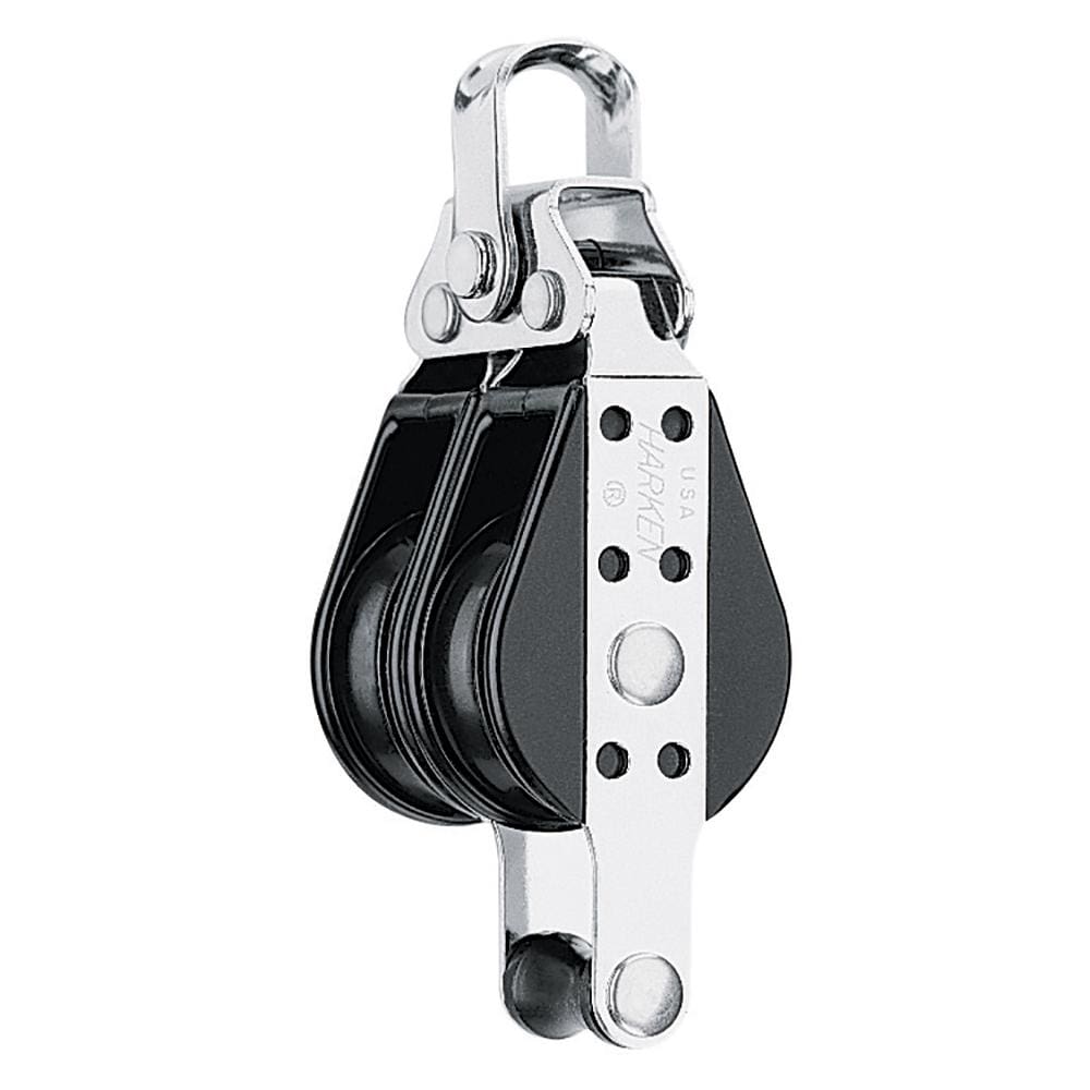 Harken Double Big Bullet Block with Becket #128