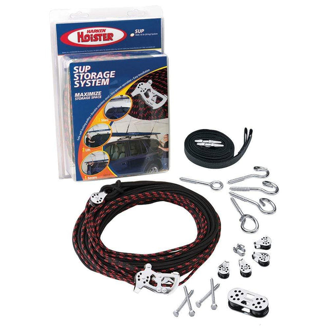 Harken Qualifies for Free Shipping Harken Hoister SUP 4-Point Lift System 10-45 lb 16' #7808.16