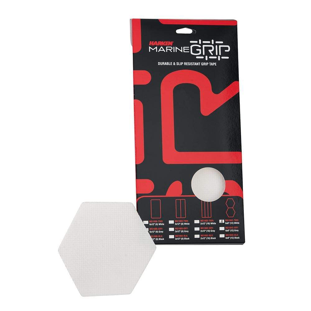 Harken Marine Grip Tape Honeycomb Translucent White #MG10HC-TWH