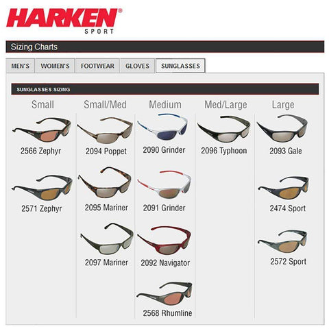 Harken Sport Sunglasses Matte Black Rubberized Frame/Brown #2474