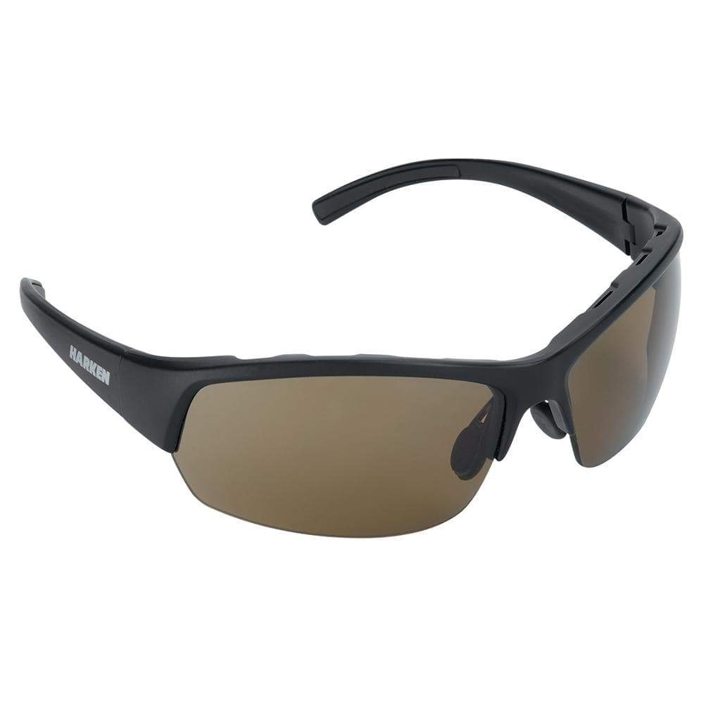 Harken Qualifies for Free Shipping Harken Waypoint Sunglasses Matte Black Frame/Gray Lens #2089