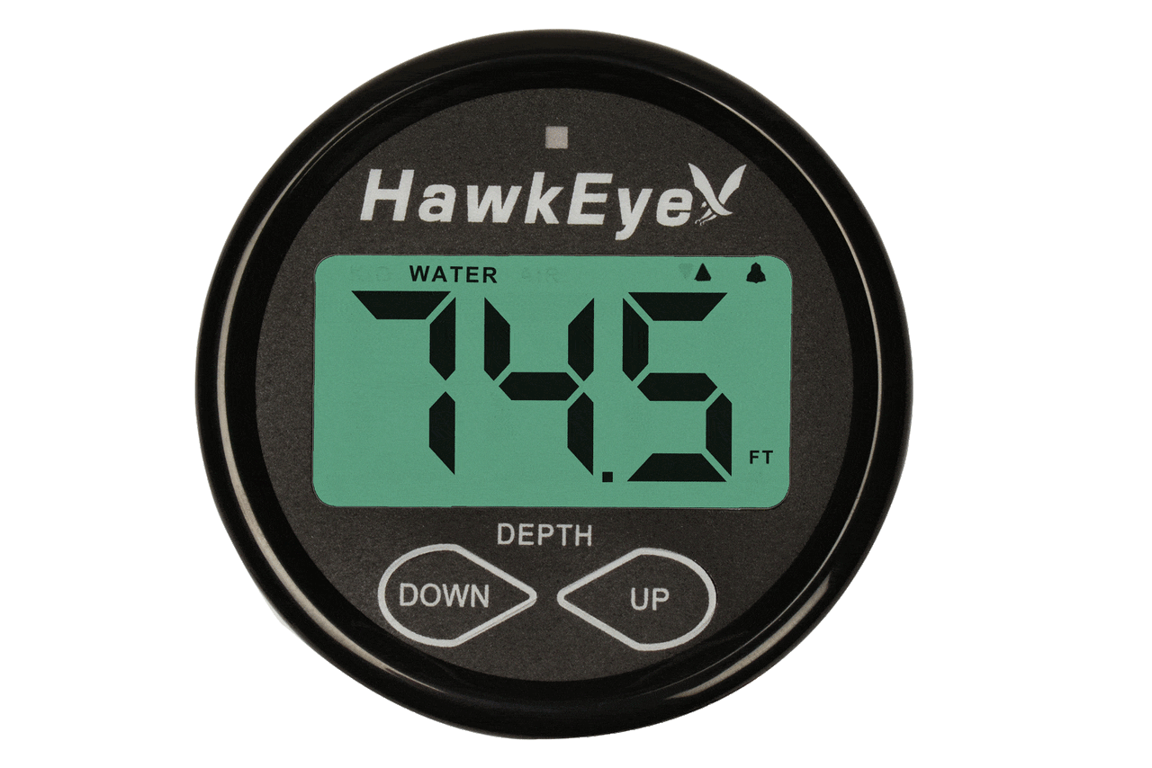 HawkEye Qualifies for Free Shipping Hawkeye DepthTrax 2bx In-Dash Digital Depth & Temp Gauge #DT2BX-TM