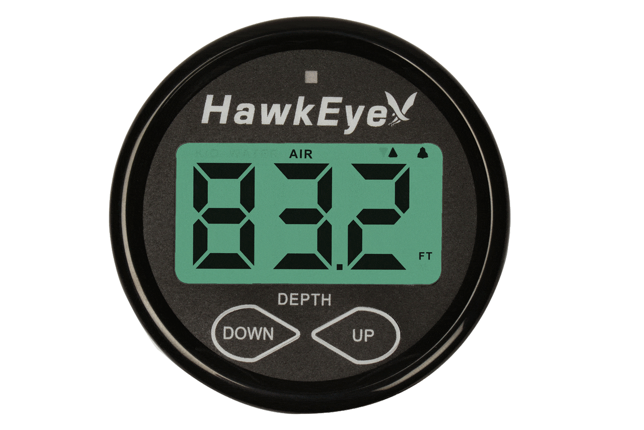 HawkEye Qualifies for Free Shipping Hawkeye DepthTrax 2bx In-Dash Digital Depth & Temp Gauge #DT2BX-TM