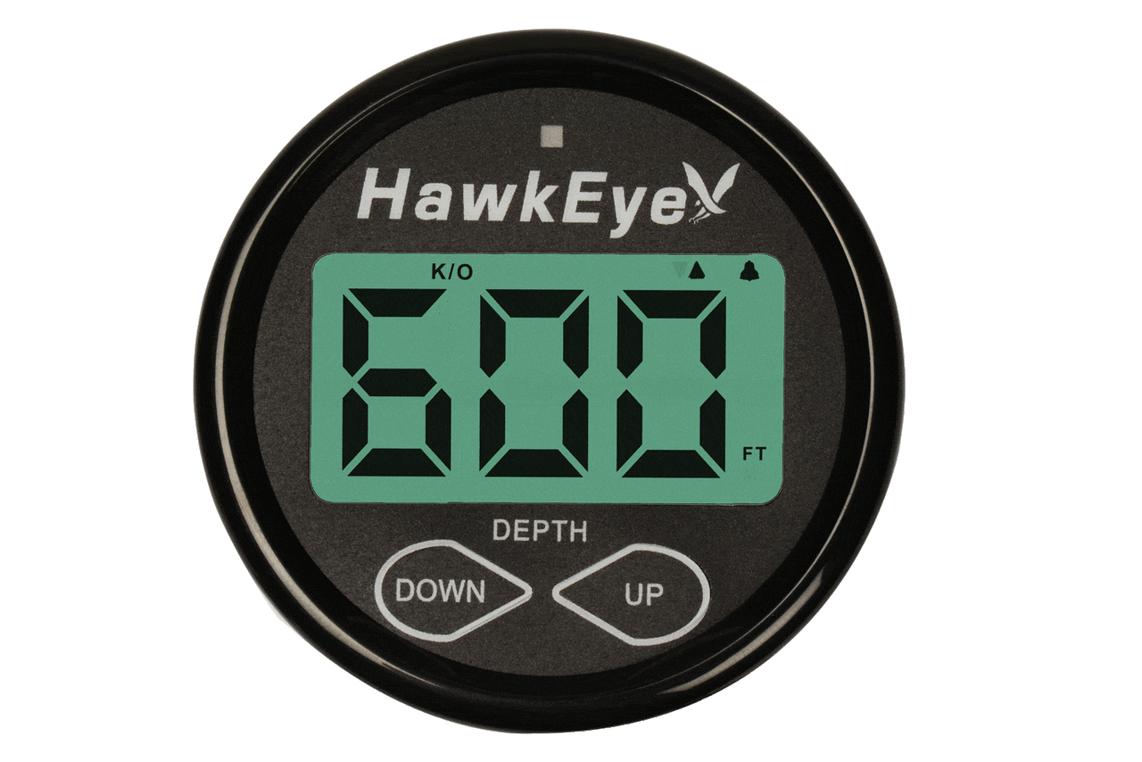 HawkEye Qualifies for Free Shipping Hawkeye DepthTrax 2bx In-Dash Digital Depth & Temp Gauge #DT2BX-TM