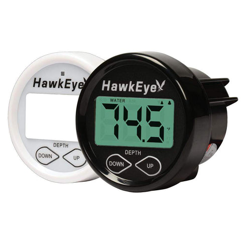 HawkEye Qualifies for Free Shipping Hawkeye Digital Depth and Temp Transom-Mount #D10DX.01T