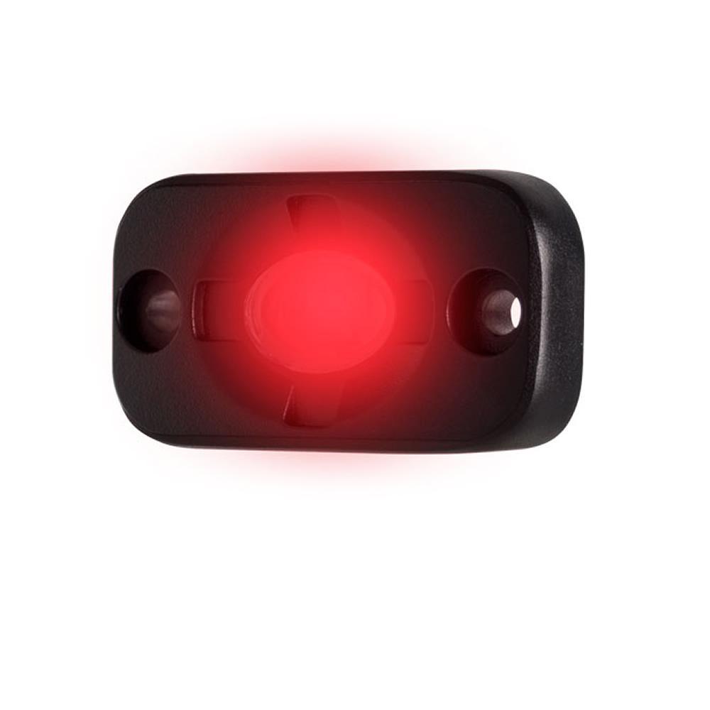 HEISE LED Lighting Systems Qualifies for Free Shipping Heise 1.5" x 3" Auxillary Lighting Pod Red #HE-TL1R
