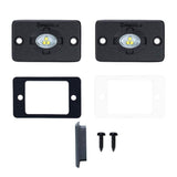 HEISE LED Lighting Systems Qualifies for Free Shipping Heise 1.5" x 3" White Flush-Mount Auxiliary Accent #HE-FMTL1