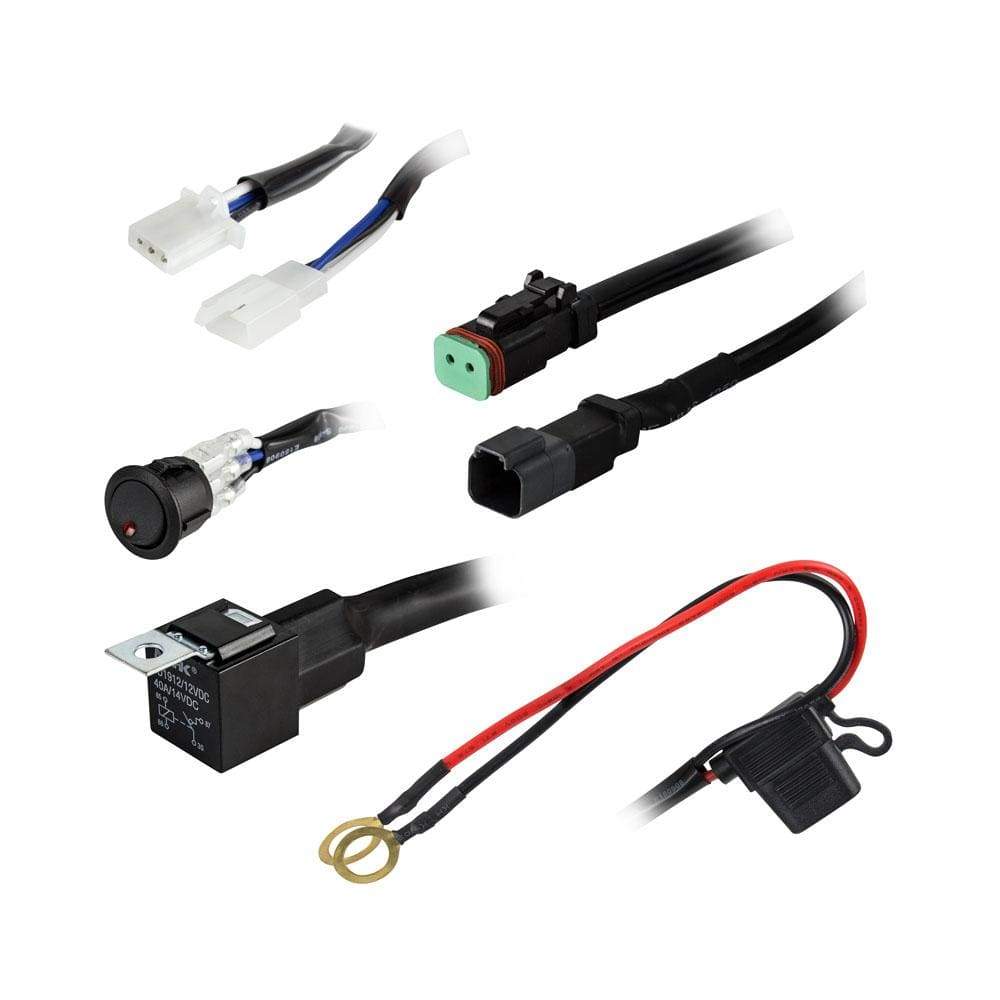 HEISE LED Lighting Systems Qualifies for Free Shipping Heise 1 Lamp DR Wiring Harness and Switch Kit #HE-SLWH1
