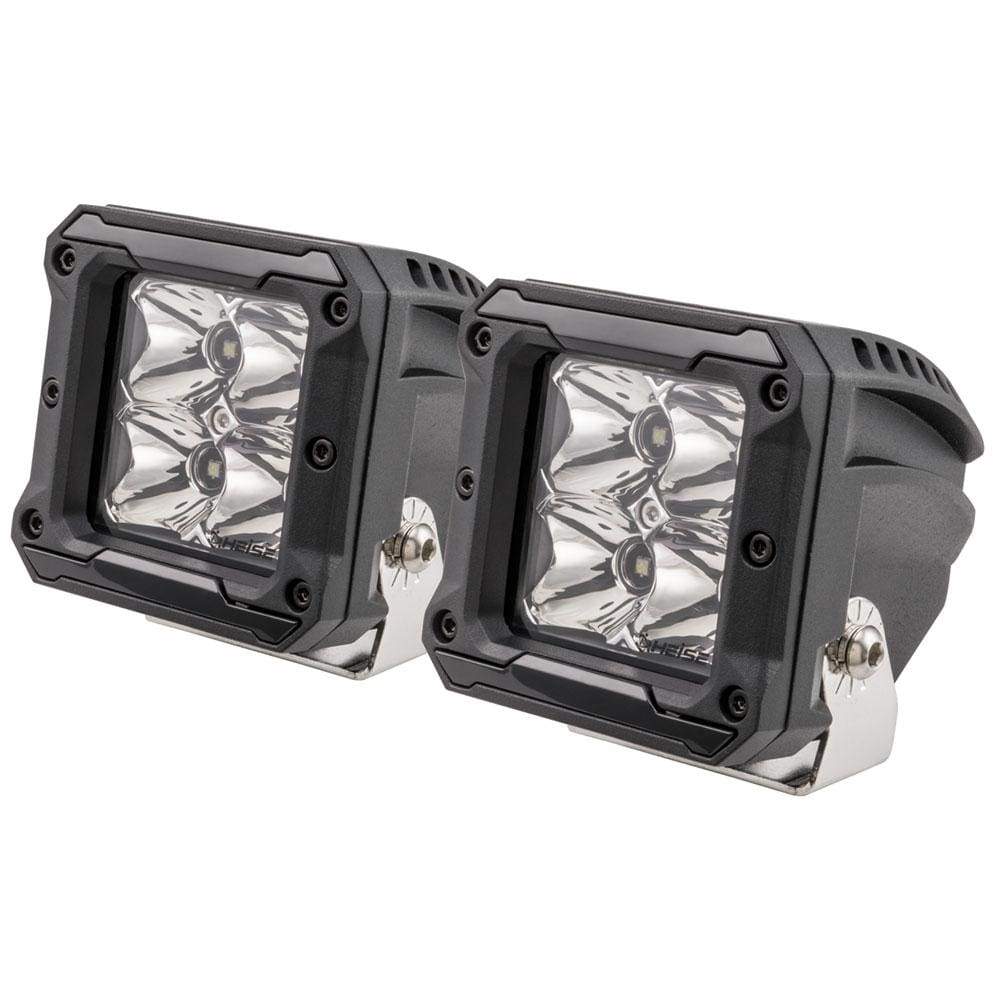 HEISE LED Lighting Systems Qualifies for Free Shipping Heise 3" 4-LED Cube Light Spot Beam 2-pk with Harness #HE-HCL2S2PK