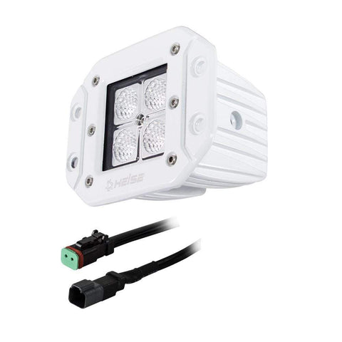 HEISE LED Lighting Systems Qualifies for Free Shipping Heise 3" 4-LED Marine Cube Light Flush-Mount #HE-MFMCL2