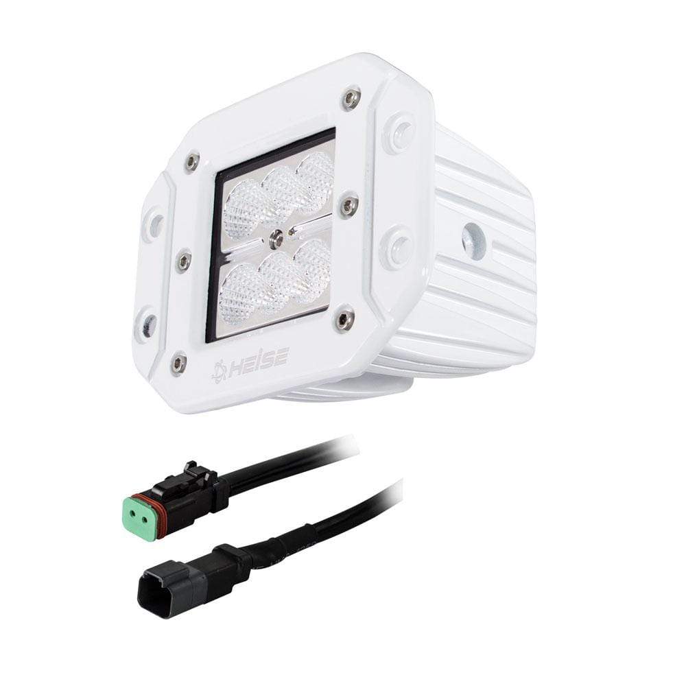 HEISE LED Lighting Systems Qualifies for Free Shipping Heise 3" 6-LED Marine Cube Light Flush-Mount #HE-MFMCL3