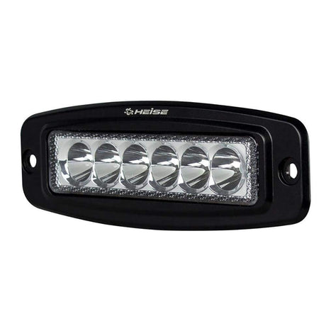 HEISE LED Lighting Systems Qualifies for Free Shipping Heise 6 LED Single Row Driving Light Flush-Mount #HE-FMDL1