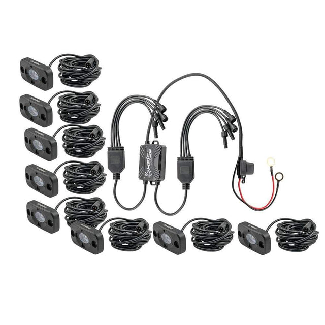 HEISE LED Lighting Systems Qualifies for Free Shipping Heise RGB Accent Lighting 8-pk #HE-8TLRGBK