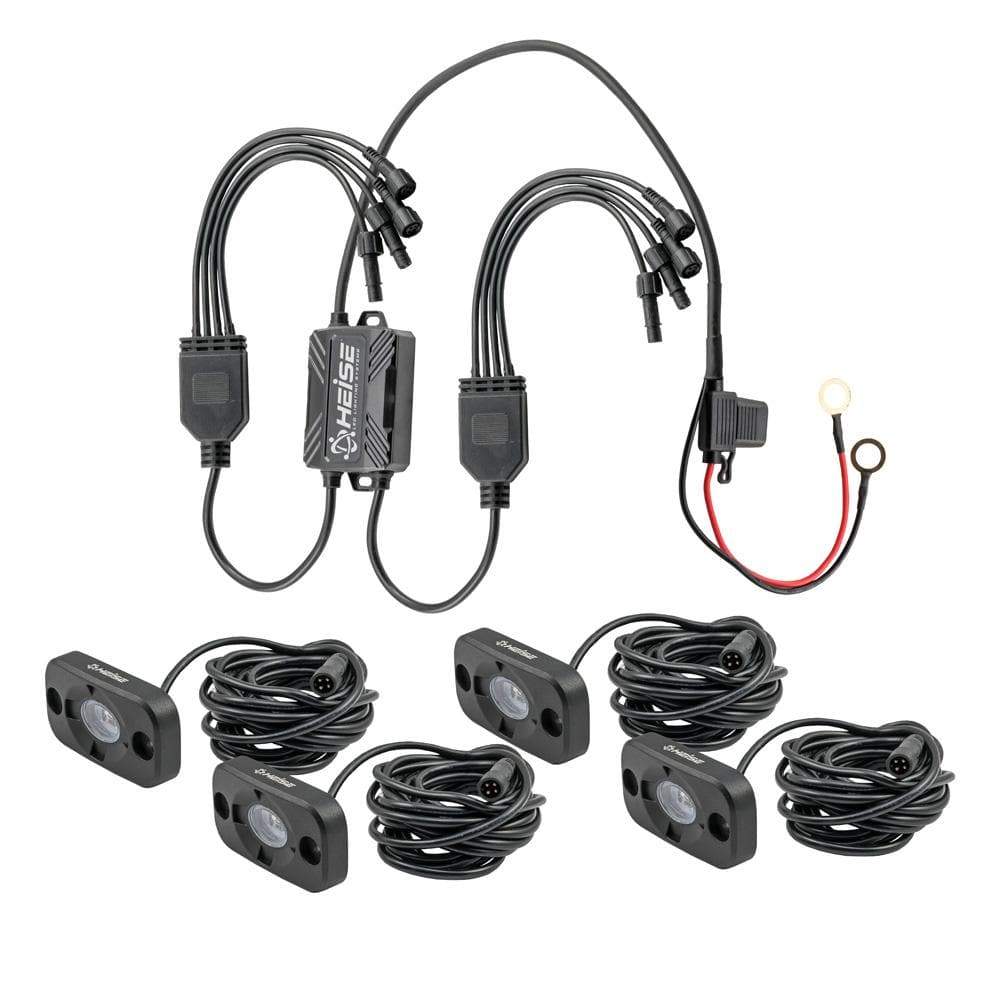 HEISE LED Lighting Systems Qualifies for Free Shipping Heise RGB Accent Lighting Kit 4-pk #HE-4TLRGBK