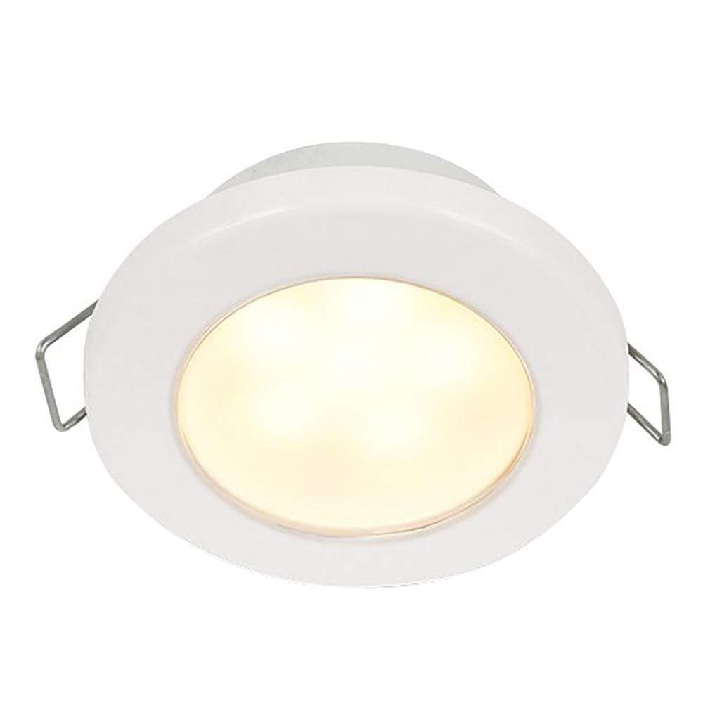 Hella Marine Qualifies for Free Shipping Hella EuroLED 75 3" Round 24v Warm White Spring Mount White #958109611