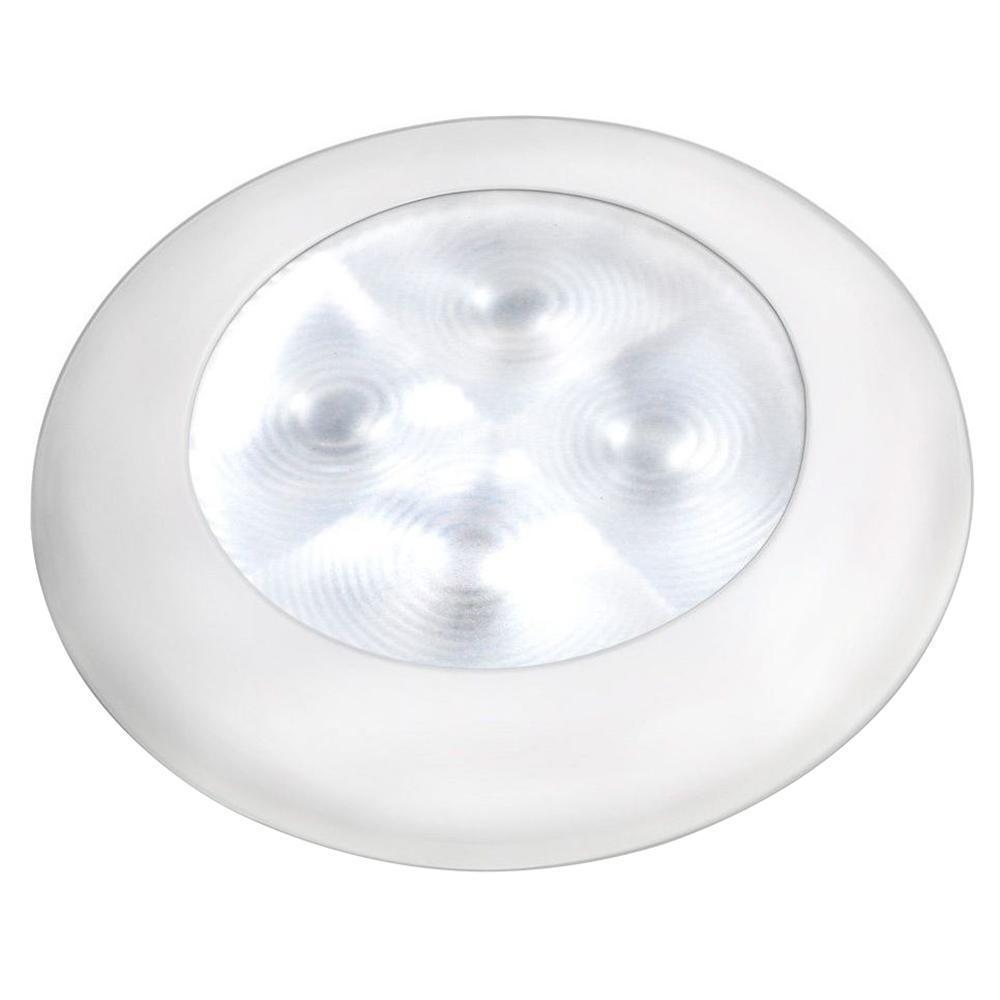 Hella Marine-Sl Hi Intensity Warm White with White Bezel #980500741
