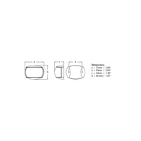 Hella Marine Qualifies for Free Shipping Hella NaviLED Compact 2nm Towing Black Shroud #980520601