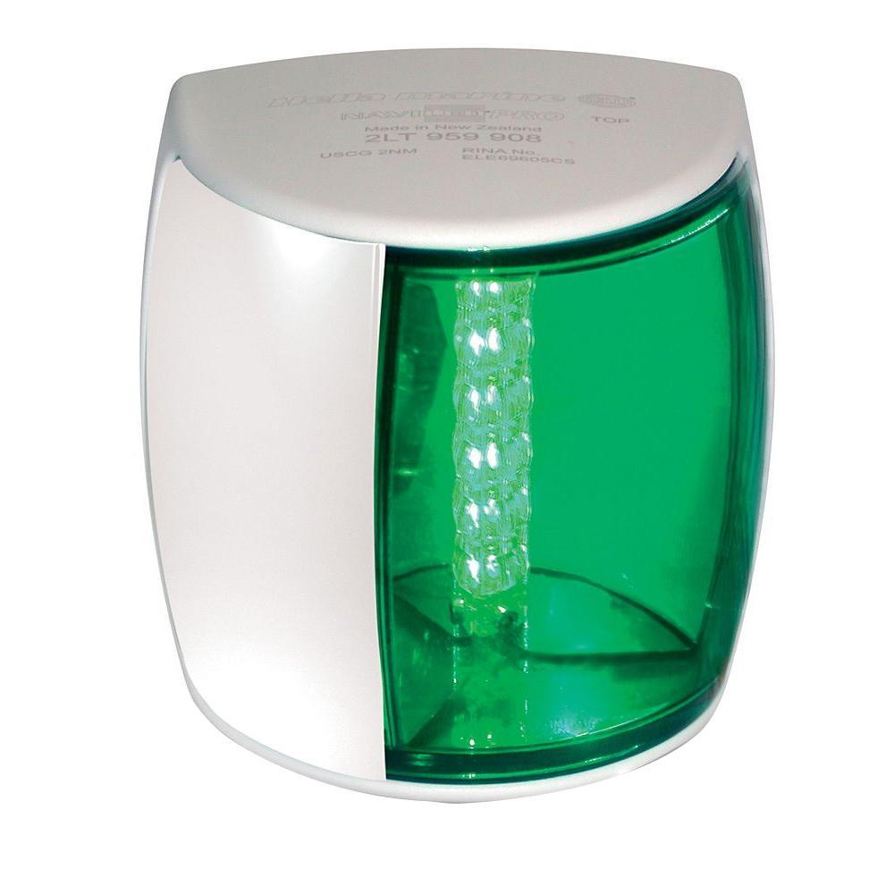Hella Marine Qualifies for Free Shipping Hella NaviLED Starboard Lamp White #959908011